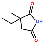 2,5-Pyrrolidinedione, 3-ethyl-3-methyl-, (3S)- 