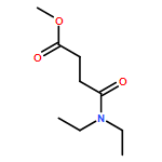 Butanoic acid, 4-(diethylamino)-4-oxo-, methyl ester 