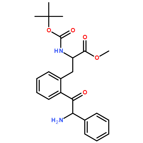 L-Phenylalanine, N-[(1,1-dimethylethoxy)carbonyl]-2-phenylglycyl-, methyl ester 