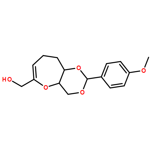 4H-1,3-Dioxino[5,4-b]oxepin-6-methanol, 4a,8,9,9a-tetrahydro-2-(4-methoxyphenyl)-, (2R,4aR,9aS)- 