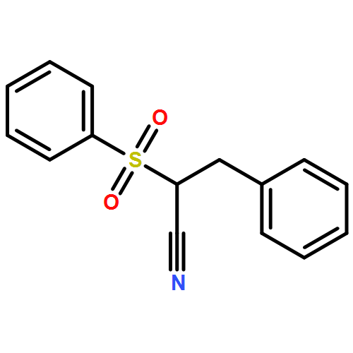 Benzenepropanenitrile, α-(phenylsulfonyl)- 