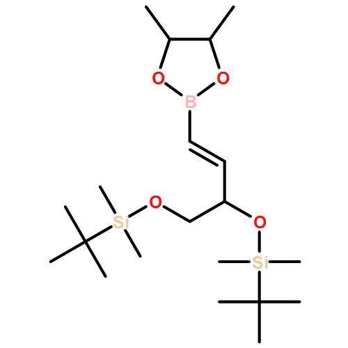 1,3,2-Dioxaborolane, 2-[(1E,3S)-3,4-bis[[(1,1-dimethylethyl)dimethylsilyl]oxy]-1-buten-1-yl]-4,5-dimethyl- 