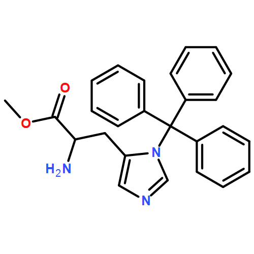 L-Histidine, 3-(triphenylmethyl)-, methyl ester 