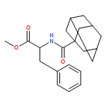 L-Phenylalanine, N-(tricyclo[3.3.1.13,7]dec-1-ylcarbonyl)-, methyl ester 