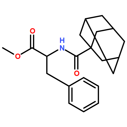 L-Phenylalanine, N-(tricyclo[3.3.1.13,7]dec-1-ylcarbonyl)-, methyl ester 