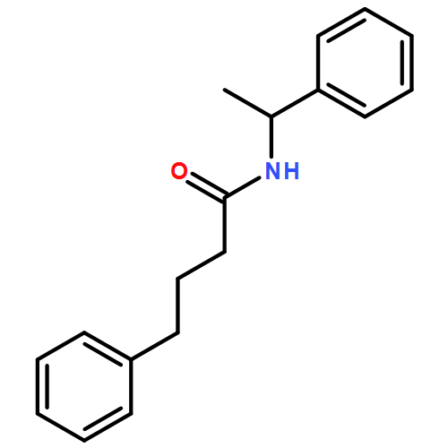 Benzenebutanamide, N-(1-phenylethyl)- 