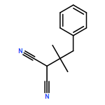 Propanedinitrile, 2-(1,1-dimethyl-2-phenylethyl)- 