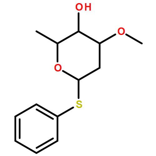 α-L-arabino-Hexopyranoside, phenyl 2,6-dideoxy-3-O-methyl-1-thio- 