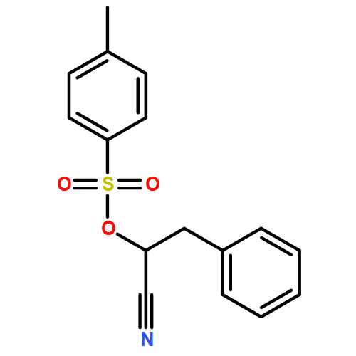 Benzenepropanenitrile, α-[[(4-methylphenyl)sulfonyl]oxy]- 