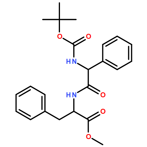 L-Phenylalanine, (2R)-N-[(1,1-dimethylethoxy)carbonyl]-2-phenylglycyl-, methyl ester 