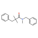 Benzenepropanamide, N,α,α-trimethyl-N-(phenylmethyl)- 