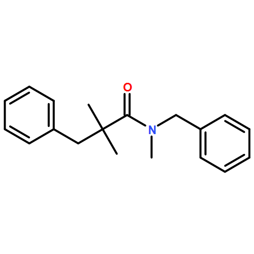 Benzenepropanamide, N,α,α-trimethyl-N-(phenylmethyl)- 