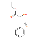 Benzenepropanoic acid, β-formyl-α-hydroxy-β-methyl-, ethyl ester, (αR,βR)- 