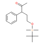 2-Pentanone, 5-[[(1,1-dimethylethyl)dimethylsilyl]oxy]-3-phenyl-, (3S)- 