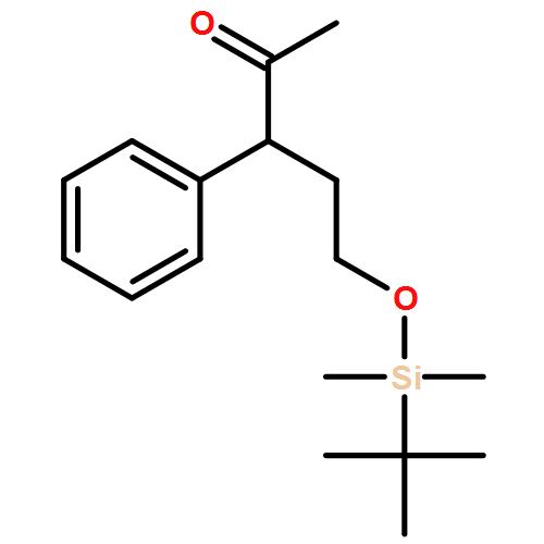 2-Pentanone, 5-[[(1,1-dimethylethyl)dimethylsilyl]oxy]-3-phenyl-, (3S)- 