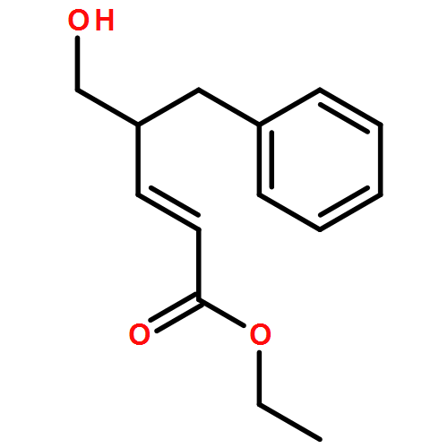 2-Pentenoic acid, 4-(hydroxymethyl)-5-phenyl-, ethyl ester, (2E,4R)- 