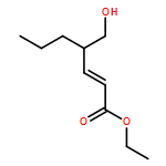 2-Heptenoic acid, 4-(hydroxymethyl)-, ethyl ester, (2E,4R)- 