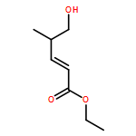 2-Pentenoic acid, 5-hydroxy-4-methyl-, ethyl ester, (2E)- 