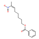 6-Octen-1-ol, 7-nitro-, 1-benzoate 