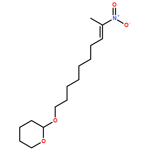 2H-Pyran, tetrahydro-2-[[(8E)-9-nitro-8-decen-1-yl]oxy]- 