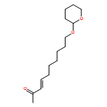 3-Decen-2-one, 10-[(tetrahydro-2H-pyran-2-yl)oxy]-, (3E)- 