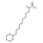 2H-Pyran, tetrahydro-2-[(9-nitrodecyl)oxy]- 