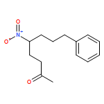 2-Octanone, 5-nitro-8-phenyl- 