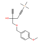 1,5-Hexadiyn-3-ol, 3-[[(4-methoxyphenyl)methoxy]methyl]-6-(trimethylsilyl)-, (3R)- 