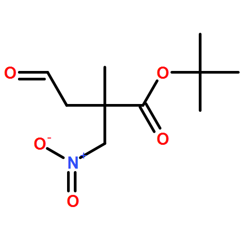 Butanoic acid, 2-methyl-2-(nitromethyl)-4-oxo-, 1,1-dimethylethyl ester, (2R)- 