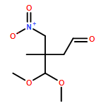 Butanal, 4,4-dimethoxy-3-methyl-3-(nitromethyl)-, (3R)- 