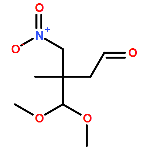 Butanal, 4,4-dimethoxy-3-methyl-3-(nitromethyl)-, (3R)- 