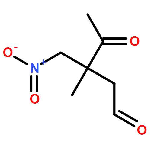 Pentanal, 3-methyl-3-(nitromethyl)-4-oxo-, (3R)- 