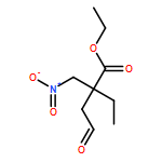 Butanoic acid, 2-ethyl-2-(nitromethyl)-4-oxo-, ethyl ester, (2R)- 