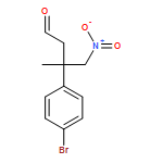 Benzenepropanal, 4-bromo-β-methyl-β-(nitromethyl)-, (βS)- 