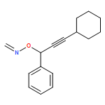 Formaldehyde, O-(3-cyclohexyl-1-phenyl-2-propyn-1-yl)oxime 