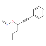 Formaldehyde, O-[1-(2-phenylethynyl)butyl]oxime 