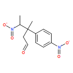 Benzenepropanal, β-methyl-4-nitro-β-[(1R)-1-nitroethyl]-, (βS)- 