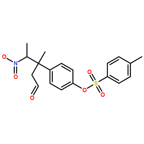 Benzenepropanal, β-methyl-4-[[(4-methylphenyl)sulfonyl]oxy]-β-[(1R)-1-nitroethyl]-, (βS)- 