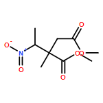 Butanedioic acid, 2-methyl-2-[(1R)-1-nitroethyl]-, 1,4-dimethyl ester, (2R)- 