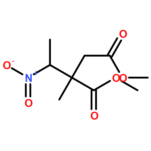 Butanedioic acid, 2-methyl-2-[(1R)-1-nitroethyl]-, 1,4-dimethyl ester, (2R)- 