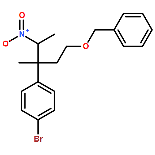 Benzene, 1-bromo-4-[(1S,2R)-1-methyl-2-nitro-1-[2-(phenylmethoxy)ethyl]propyl]- 