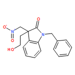 2H-Indol-2-one, 1,3-dihydro-3-(2-hydroxyethyl)-3-(nitromethyl)-1-(phenylmethyl)-, (3R)- 