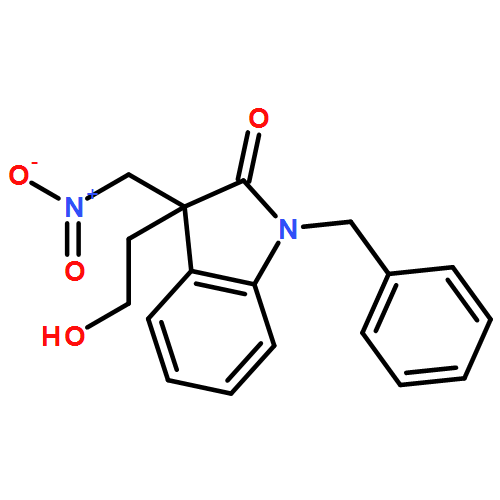 2H-Indol-2-one, 1,3-dihydro-3-(2-hydroxyethyl)-3-(nitromethyl)-1-(phenylmethyl)-, (3R)- 