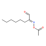 Octanal, 2-[(acetyloxy)imino]-, (2E)- 