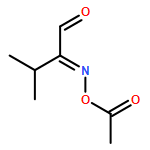 Butanal, 2-[(acetyloxy)imino]-3-methyl-, (2E)- 