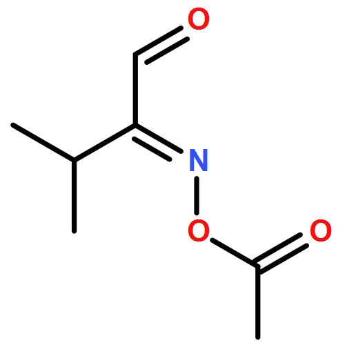 Butanal, 2-[(acetyloxy)imino]-3-methyl-, (2E)- 