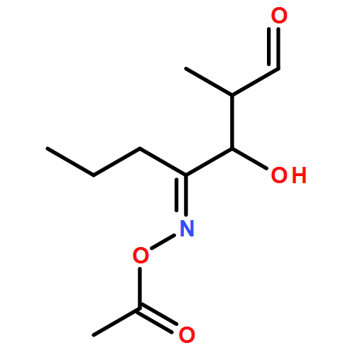 Heptanal, 4-[(acetyloxy)imino]-3-hydroxy-2-methyl-, (2S,3R,4E)- 