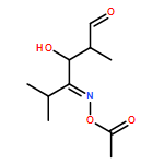 Hexanal, 4-[(acetyloxy)imino]-3-hydroxy-2,5-dimethyl-, (2S,3R,4E)- 