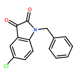 1H-Indole-2,3-dione, 5-chloro-1-(phenylmethyl)- 