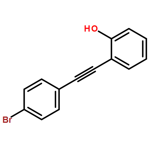 Phenol, 2-[2-(4-bromophenyl)ethynyl]- 